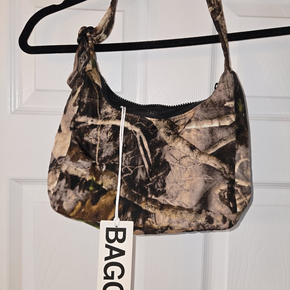 Baggu Mini Shoulder Bag In Photo Forest